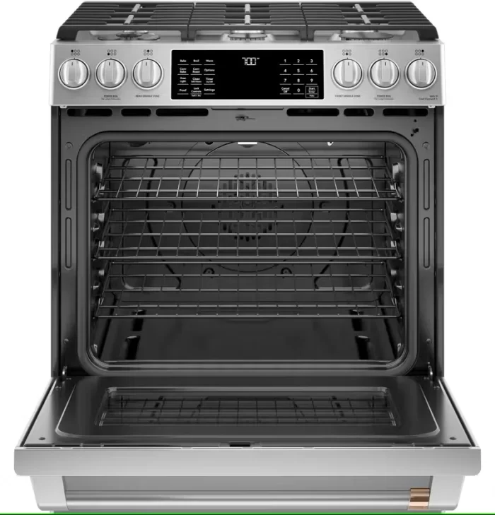 Café™ 30" Smart Slide-In, Front-Control, Gas Range with Convection Oven - Image 4