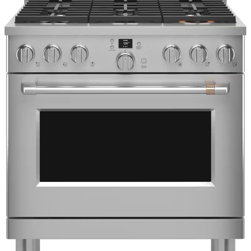 Café™ 36" Smart Dual-Fuel Commercial-Style Range with 6 Burners (Natural Gas)