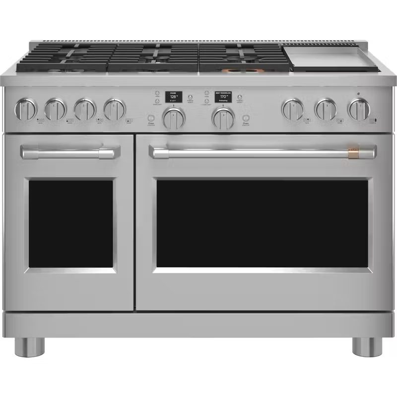 Range with 6 Burners and Griddle