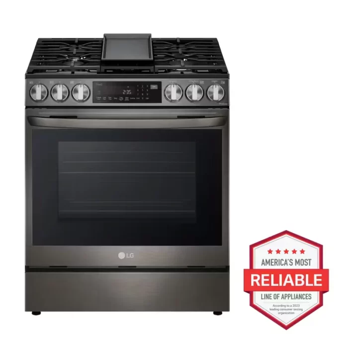 6.3 cu ft. Smart wi-fi Enabled ProBake Convection® InstaView® Gas Slide-In Range with Air Fry