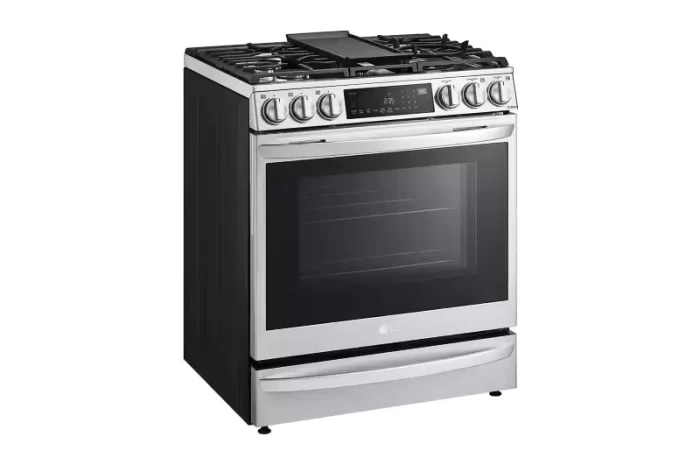 6.3 cu. ft. Smart Gas Slide-in Range with InstaView® ProBake Convection®, Air Fry, and Air Sous Vide - Image 4