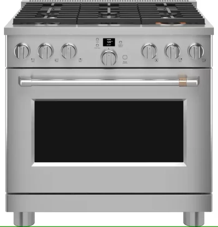 Café™ 36" Smart All-Gas Commercial-Style Range with 6 Burners (Natural Gas)