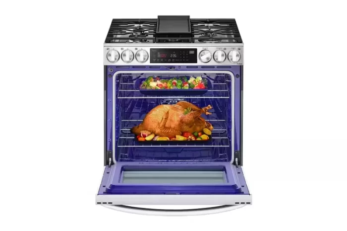 6.3 cu. ft. Smart Dual Fuel Slide-in Range with InstaView®, ProBake Convection®, Air Fry and Air Sous Vide - Image 5