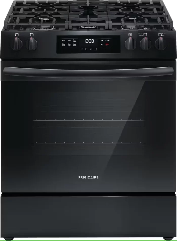 Frigidaire 30" Front Control Gas Range with Quick Boil