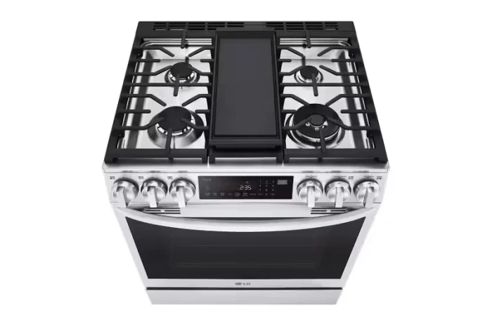 6.3 cu. ft. Smart Dual Fuel Slide-in Range with InstaView®, ProBake Convection®, Air Fry and Air Sous Vide - Image 9