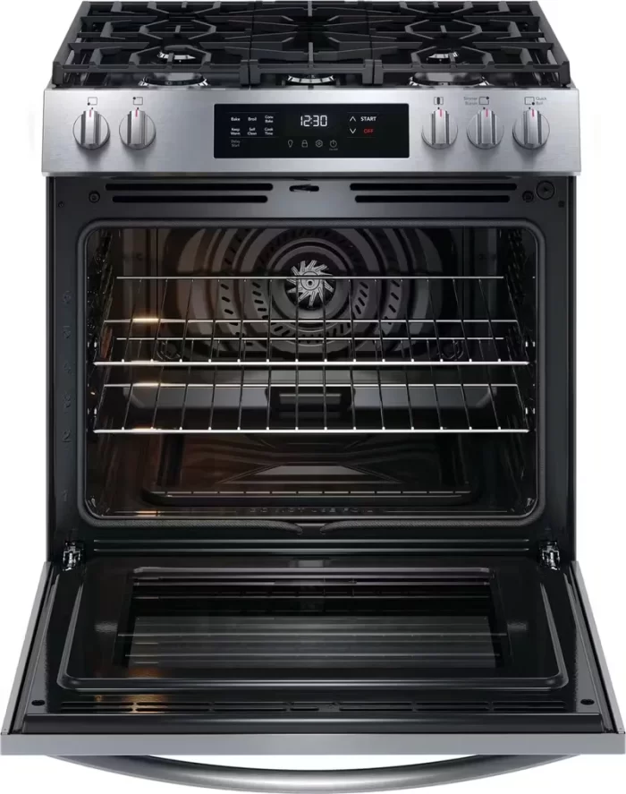 Frigidaire 30" Front Control Gas Range with Convection Bake - Image 2