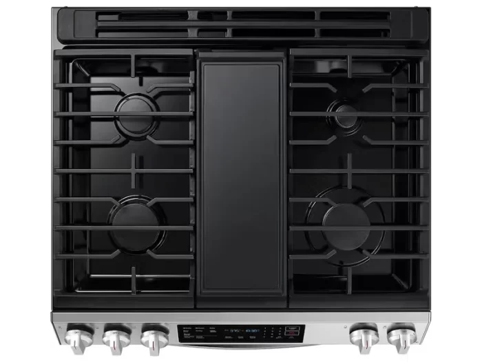 6.0 cu. ft. Smart Slide-in Gas Range with Air Fry & Convection in Fingerprint Resistant Stainless Steel - Image 3