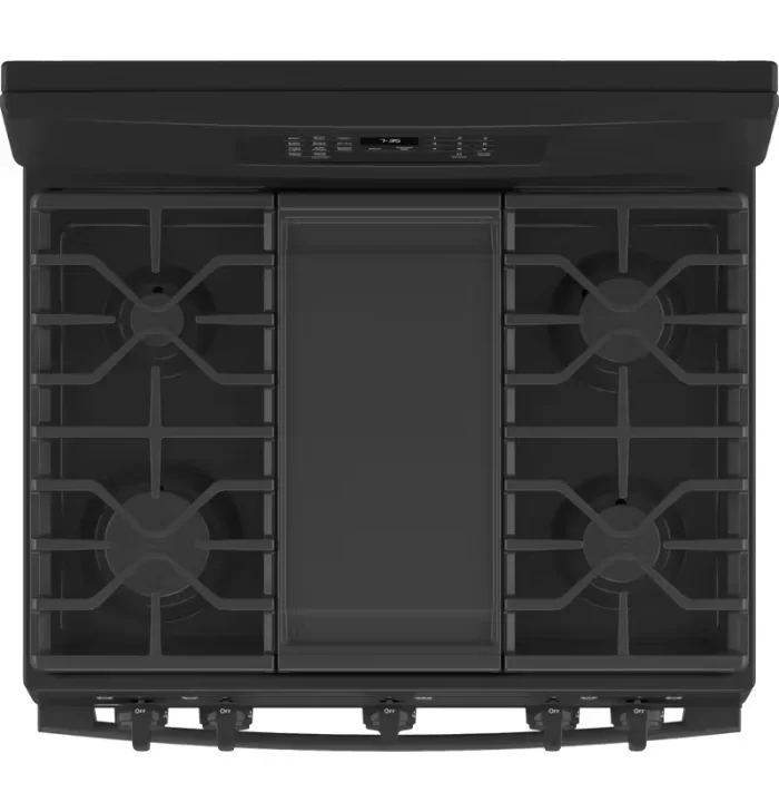 GE® 30" Free-Standing Gas Convection Range with No Preheat Air Fry - Image 3