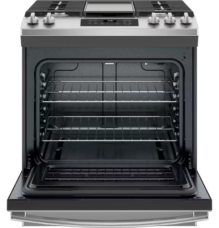 GE® 30" Slide-In Front Control Gas Range - Image 7