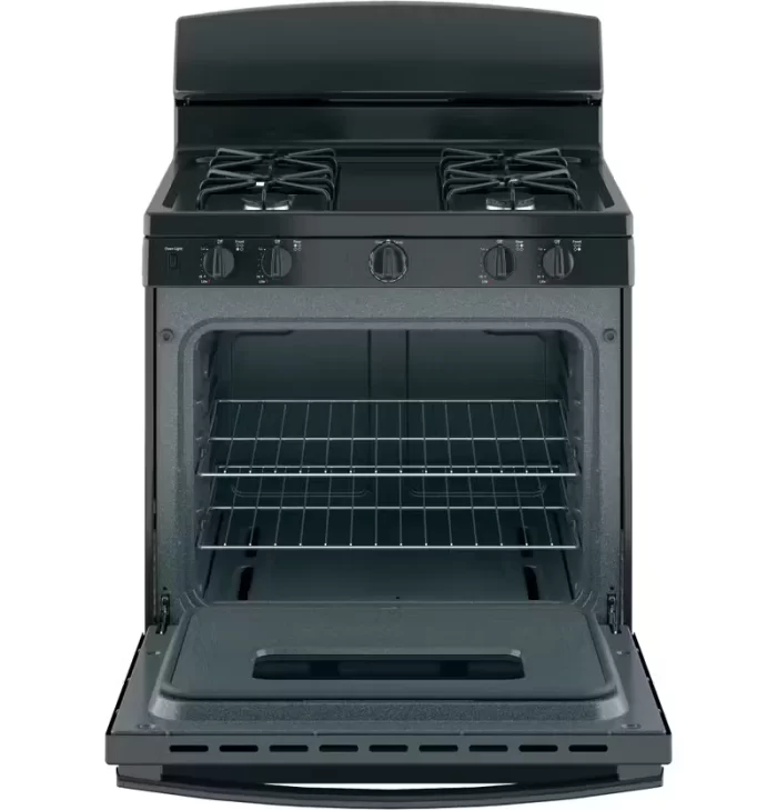 GE® 30" Free-Standing Front Control Gas Range - Image 4