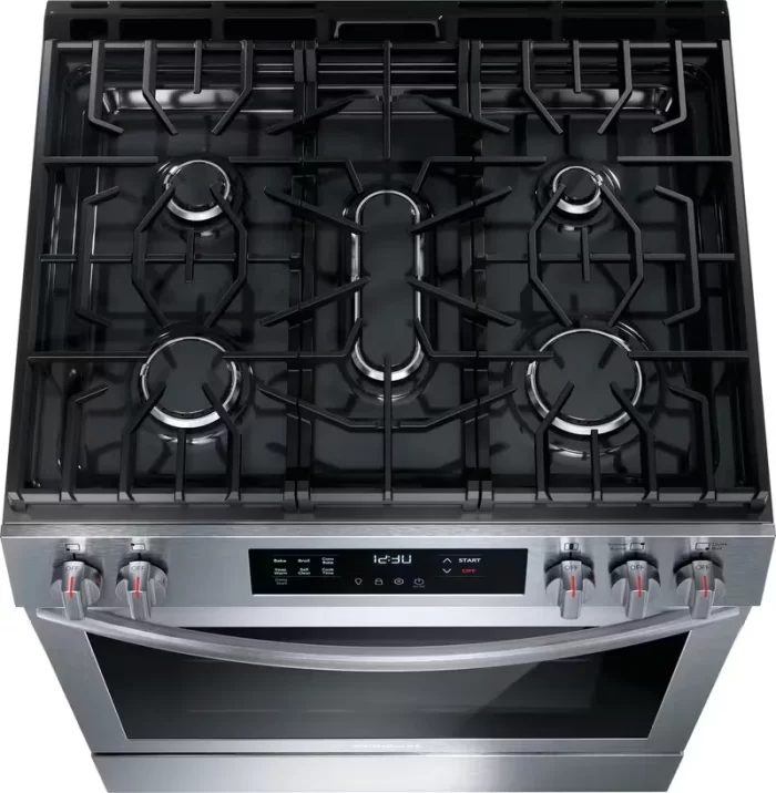 Frigidaire 30" Front Control Gas Range with Convection Bake - Image 4