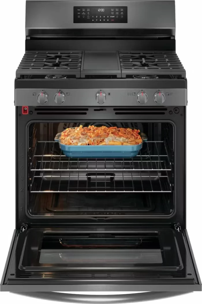 Frigidaire Gallery 30" Rear Control Gas Range with Total Convection - Image 4