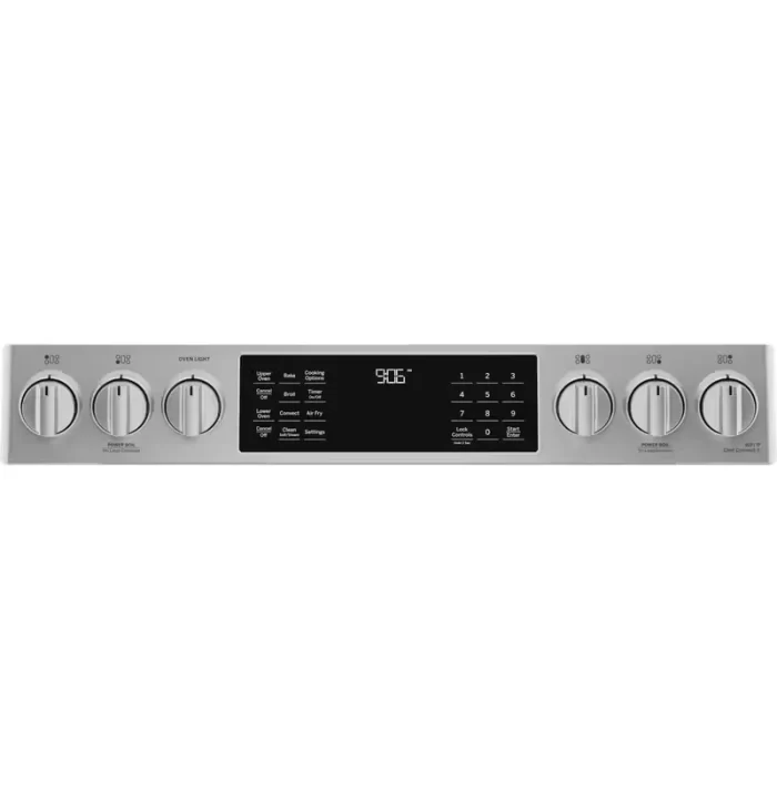 GE Profile™ 30" Smart Slide-In Front-Control Gas Double Oven Convection Fingerprint Resistant Range - Image 5