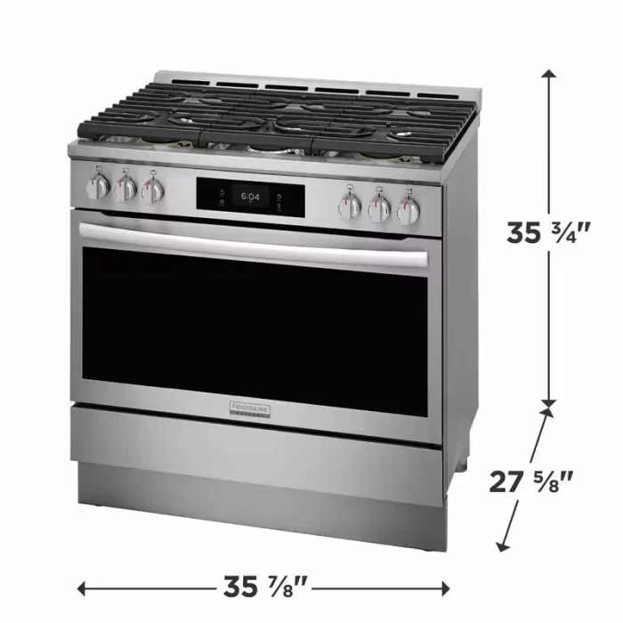 Frigidaire Gallery 36" Dual-Fuel Range with Air Fry - Image 5