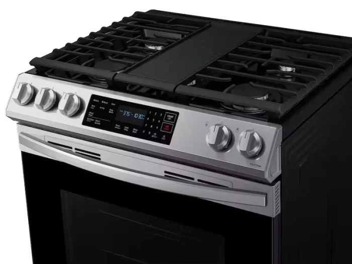 6.0 cu. ft. Smart Slide-in Gas Range with Air Fry & Convection in Fingerprint Resistant Stainless Steel - Image 5