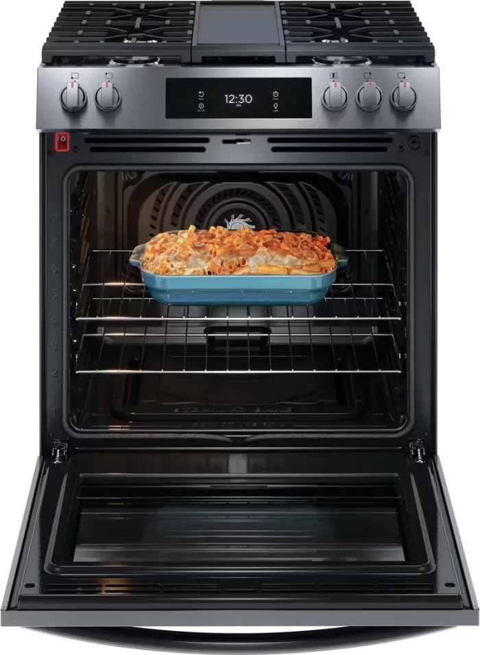 Frigidaire Gallery 30" Front Control Gas Range with Total Convection - Image 7