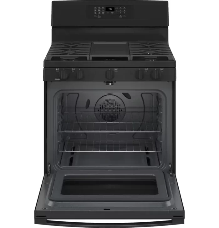 GE® 30" Free-Standing Gas Convection Range with No Preheat Air Fry - Image 6