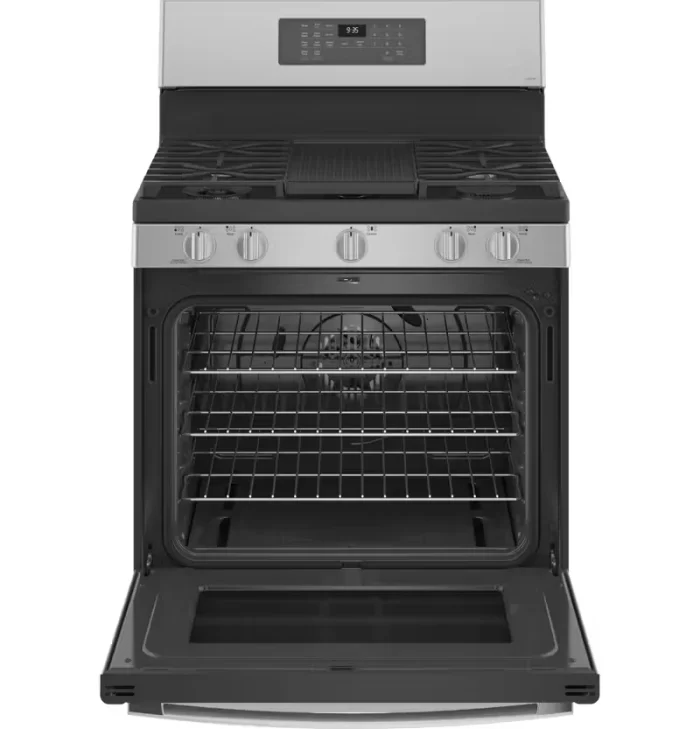 GE Profile™ Smart 30" Free-Standing Self Clean Gas Fingerprint Resistant Range with No Preheat Air Fry - Image 7