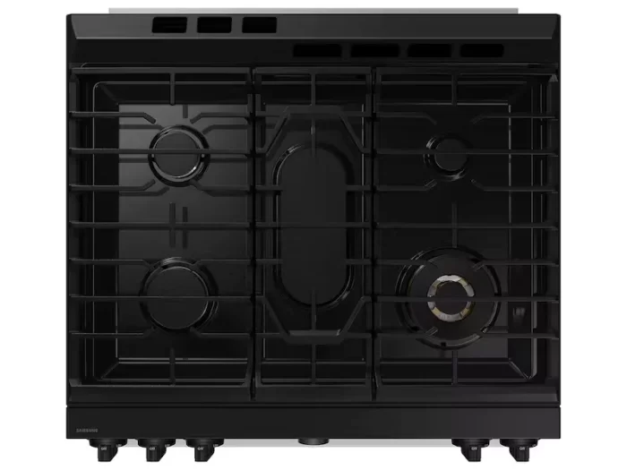 Bespoke Smart Slide-In Gas Range 6.0 cu. ft. with Flex Duo™ & Illuminated Precision Knobs in Stainless Steel - Image 9