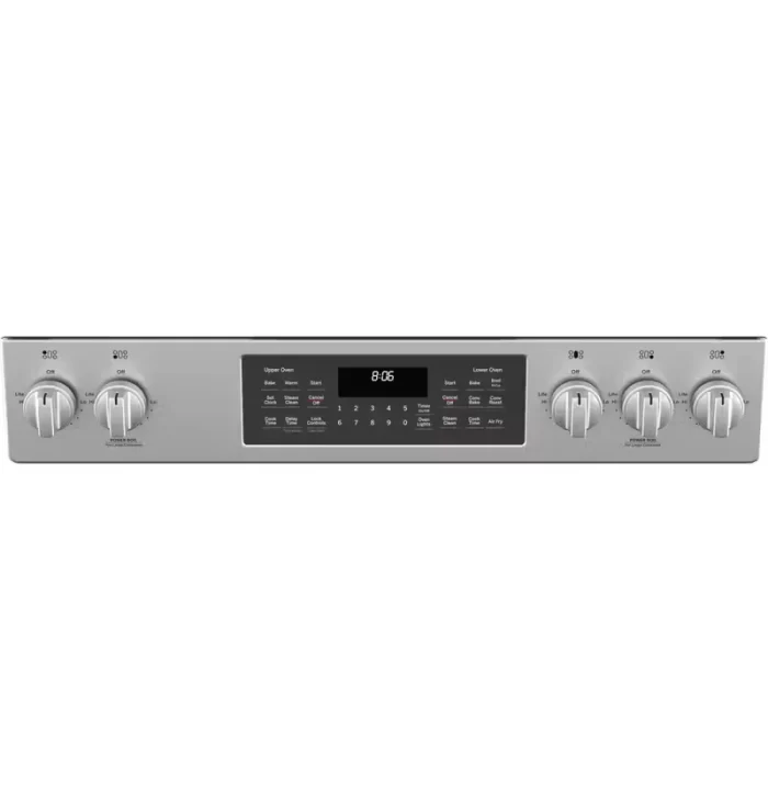 GE® 30" Slide-In Front Control Gas Double Oven Range - Image 9