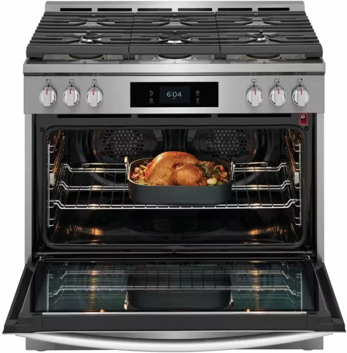 Frigidaire Gallery 36" Dual-Fuel Range with Air Fry - Image 7