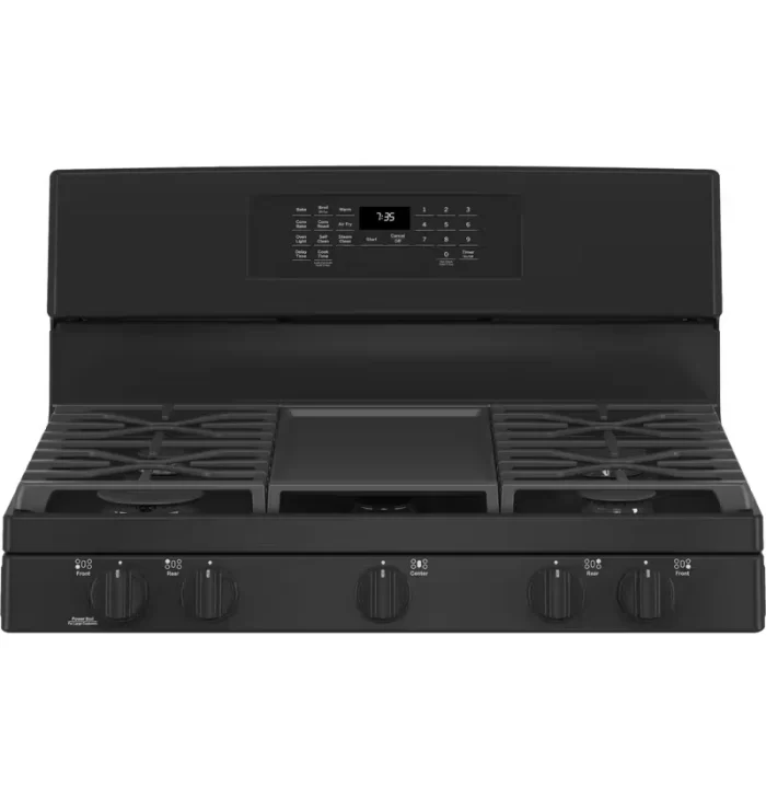 GE® 30" Free-Standing Gas Convection Range with No Preheat Air Fry - Image 8