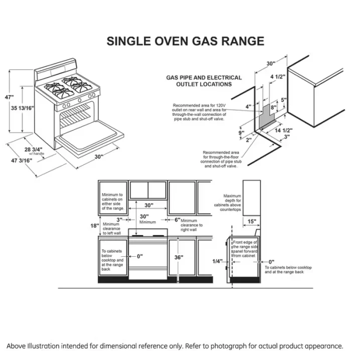 GE Profile™ Smart 30" Free-Standing Self Clean Gas Fingerprint Resistant Range with No Preheat Air Fry - Image 9