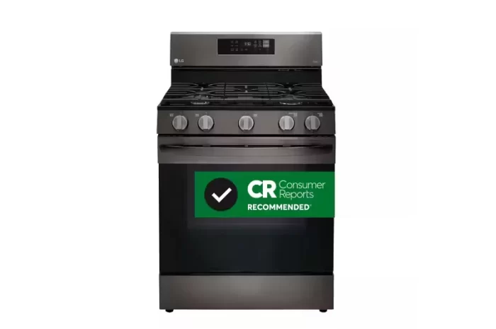 5.8 cu ft. Smart Wi-Fi Enabled Fan Convection Gas Range with Air Fry & EasyClean®