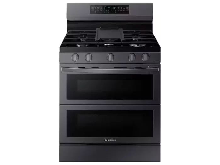 6.0 cu. ft. Smart Freestanding Gas Range with Flex Duo™, Stainless Cooktop & Air Fry