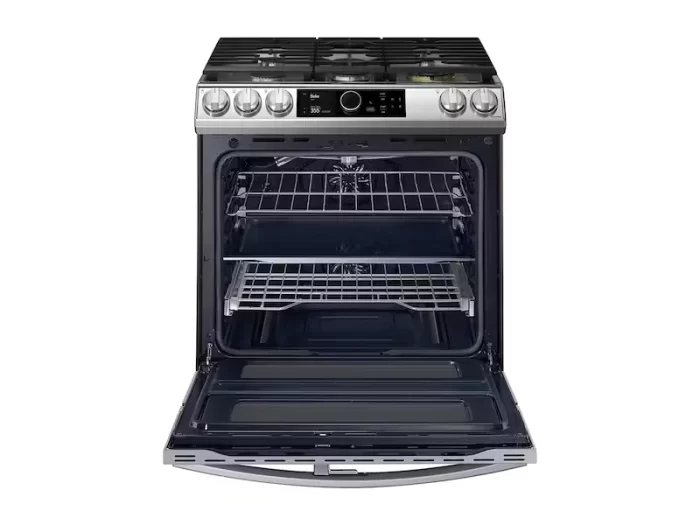 6.0 cu ft. Smart Slide-in Gas Range with Flex Duo™, Smart Dial & Air Fry in Stainless Steel - Image 4