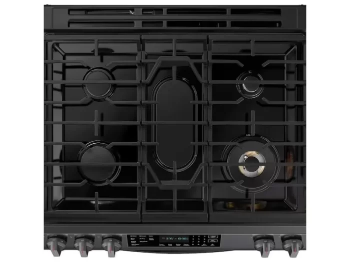 6.0 cu ft. Smart Slide-in Gas Range with Air Fry in Black Stainless Steel - Image 5