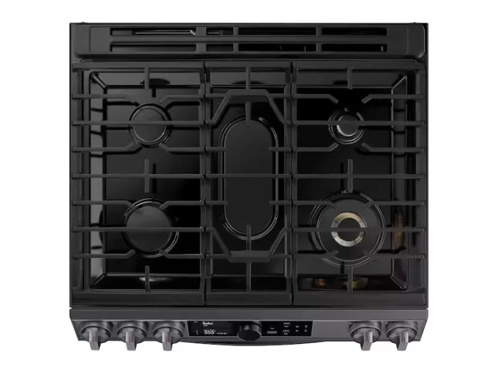 6.0 cu ft. Smart Slide-in Gas Range with Flex Duo™, Smart Dial & Air Fry in Black Stainless Steel - Image 6