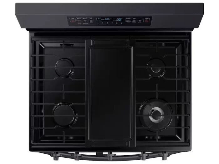 6.0 cu. ft. Smart Freestanding Gas Range with Flex Duo™, Stainless Cooktop & Air Fry - Image 5