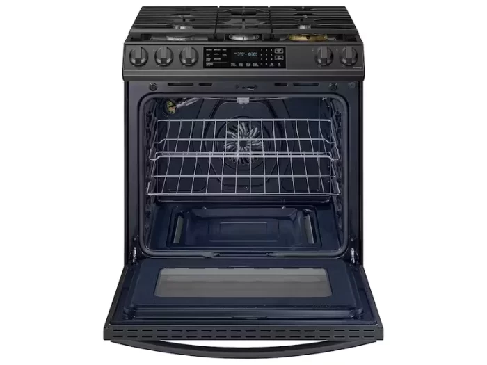 6.0 cu ft. Smart Slide-in Gas Range with Air Fry in Black Stainless Steel - Image 6