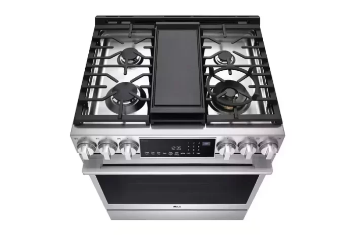 LG STUDIO 6.3 cu. ft. Smart wi-fi Dual Fuel Slide-in Range with ProBake Convection® and EasyClean® - Image 5