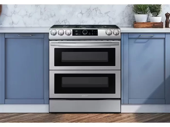 6.0 cu ft. Smart Slide-in Gas Range with Flex Duo™, Smart Dial & Air Fry in Stainless Steel - Image 5