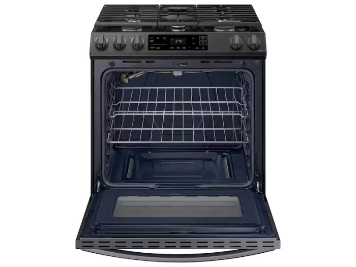 6.0 cu. ft. Smart Slide-in Gas Range in Black Stainless Steel - Image 6