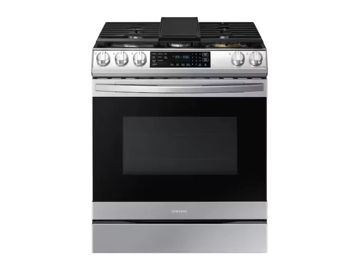 6.0 cu. ft. Smart Slide-in Gas Range with Air Fry in Stainless Steel