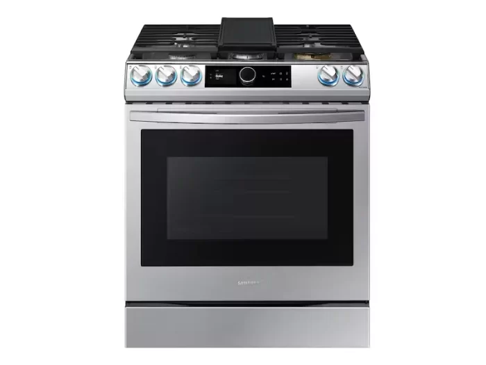 6.0 cu ft. Smart Slide-in Gas Range with Smart Dial & Air Fry in Stainless Steel