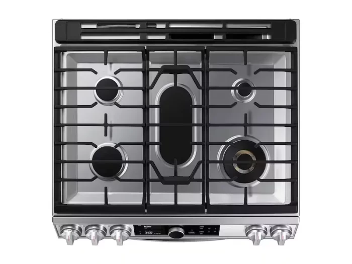 6.0 cu ft. Smart Slide-in Gas Range with Flex Duo™, Smart Dial & Air Fry in Stainless Steel - Image 6