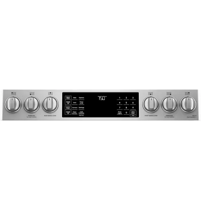 Café™ 30" Smart Slide-In, Front-Control, Gas Double-Oven Range with Convection - Image 8