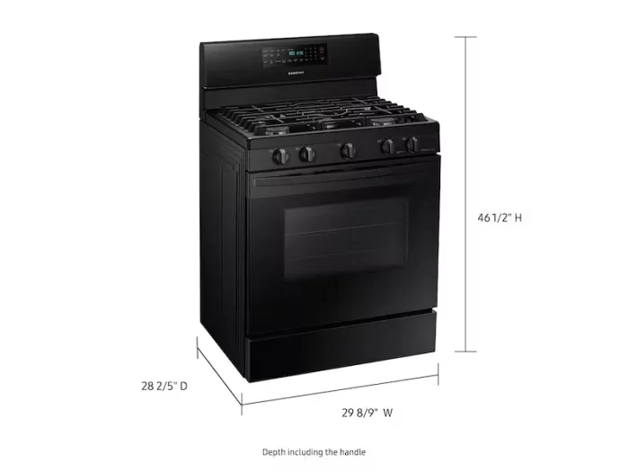 5.8 cu. ft. Freestanding Gas Range with Convection - Image 3