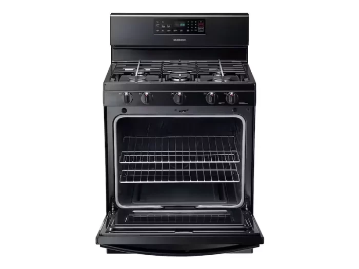 5.8 cu. ft. Gas Range in Black - Image 3