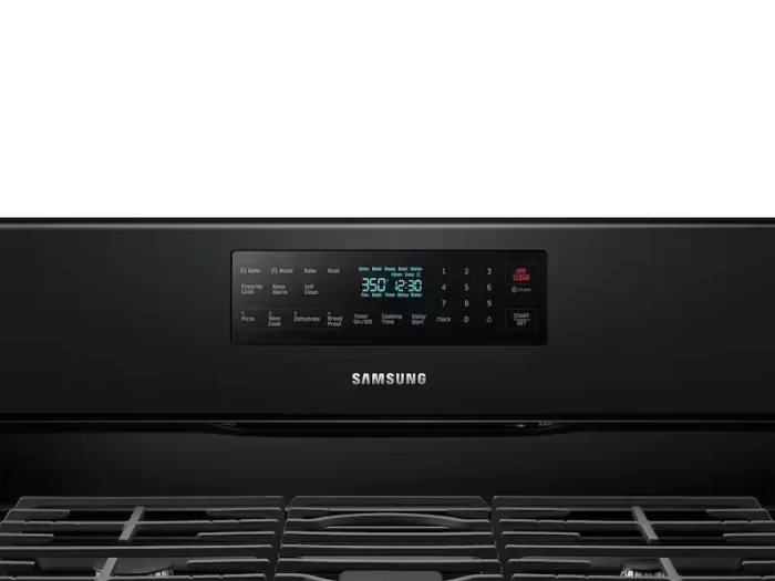 5.8 cu. ft. Freestanding Gas Range with Convection in Black - Image 6