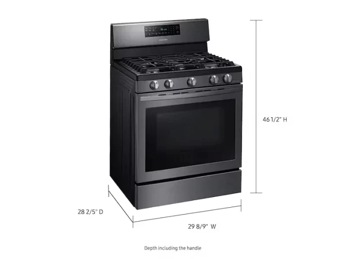 5.8 cu. ft. Freestanding Gas Range with Air Fry and Convection - Image 3