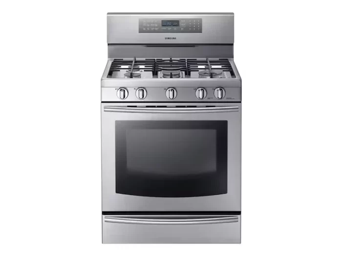 5.8 cu. ft. Gas Range with True Convection in Stainless Steel